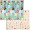 Baby Play Mat Double-Sided, Foldable Activity Playmat, Waterproof Reversible Playmat for Toddlers, 71" x 59"