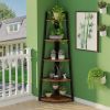 5-Shelf Corner Rack Multi-Purpose Corner Stand Storage Organizer for Kitchen Bathroom Living Room