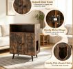 Industrial Cat Litter Box Enclosure with Entry And Open Compartment for Cats Pet Litter Box Hidden Entryway Design